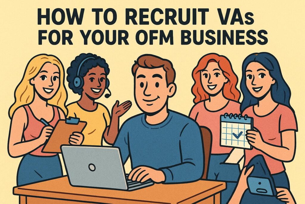 How to recruit VAs for your OFM business