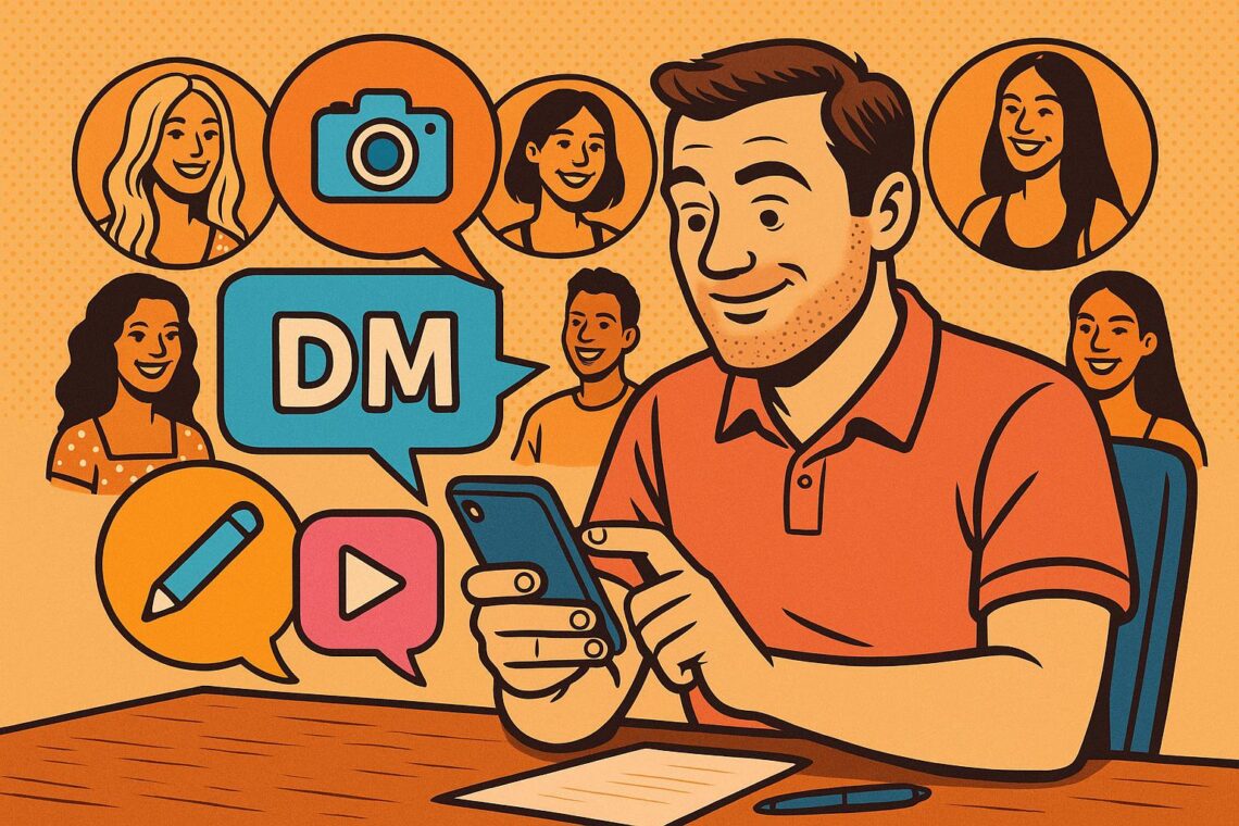 OFM Agency guide to Cold DMing Creators
