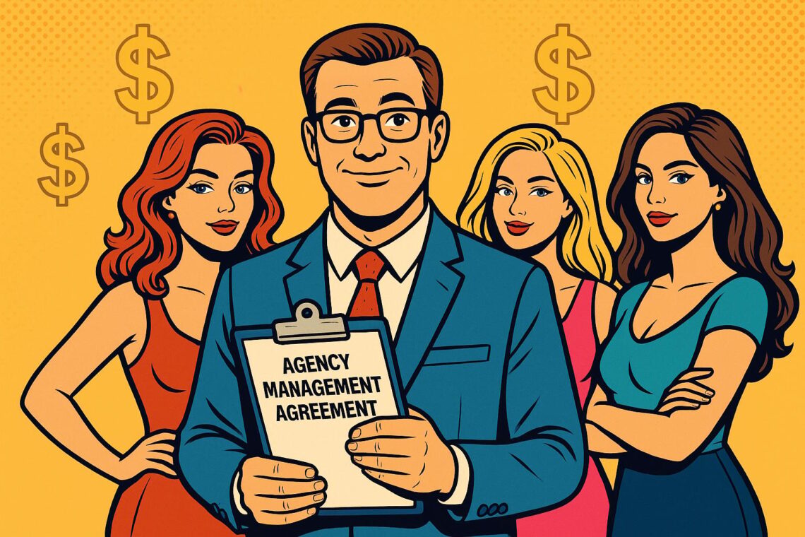 Typical Agency Management Agreement - How Much Do Agencies Usually Take?
