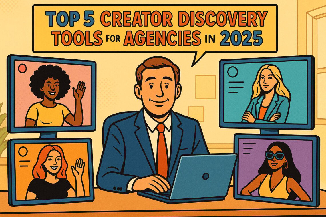 Top 5 Creator Discovery Tools for Agencies in 2025